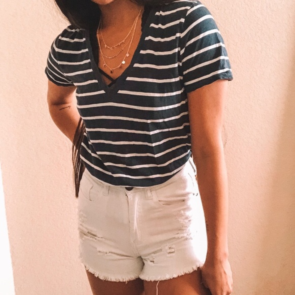 🆕 3/$10 J. Crew Striped Top 💙⚓️🇺🇸